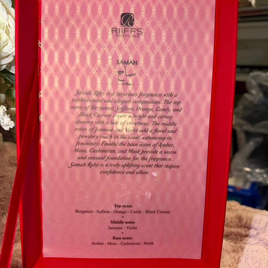 Riiffs Samah Ruby Extrait de Parfum 100ml - photo 2
