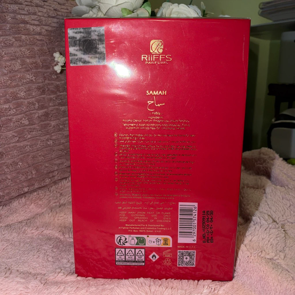 Riiffs Samah Ruby Extrait de Parfum 100ml - photo 3