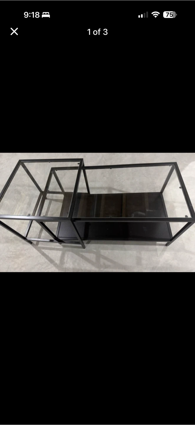 IKEA Vittaryd Coffee Table Nesting Set
