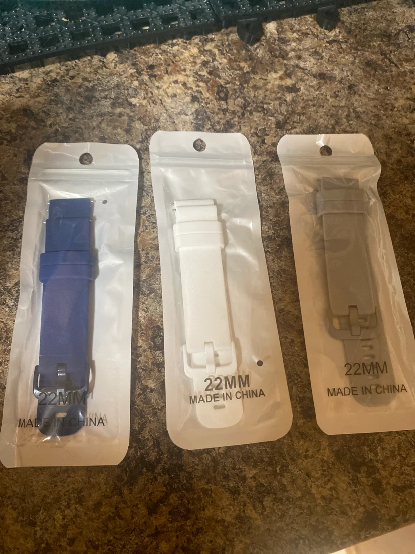 22mm Silicone Watch Straps