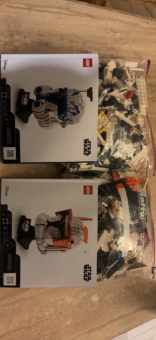 LEGO Star Wars Helmet Set Bundle