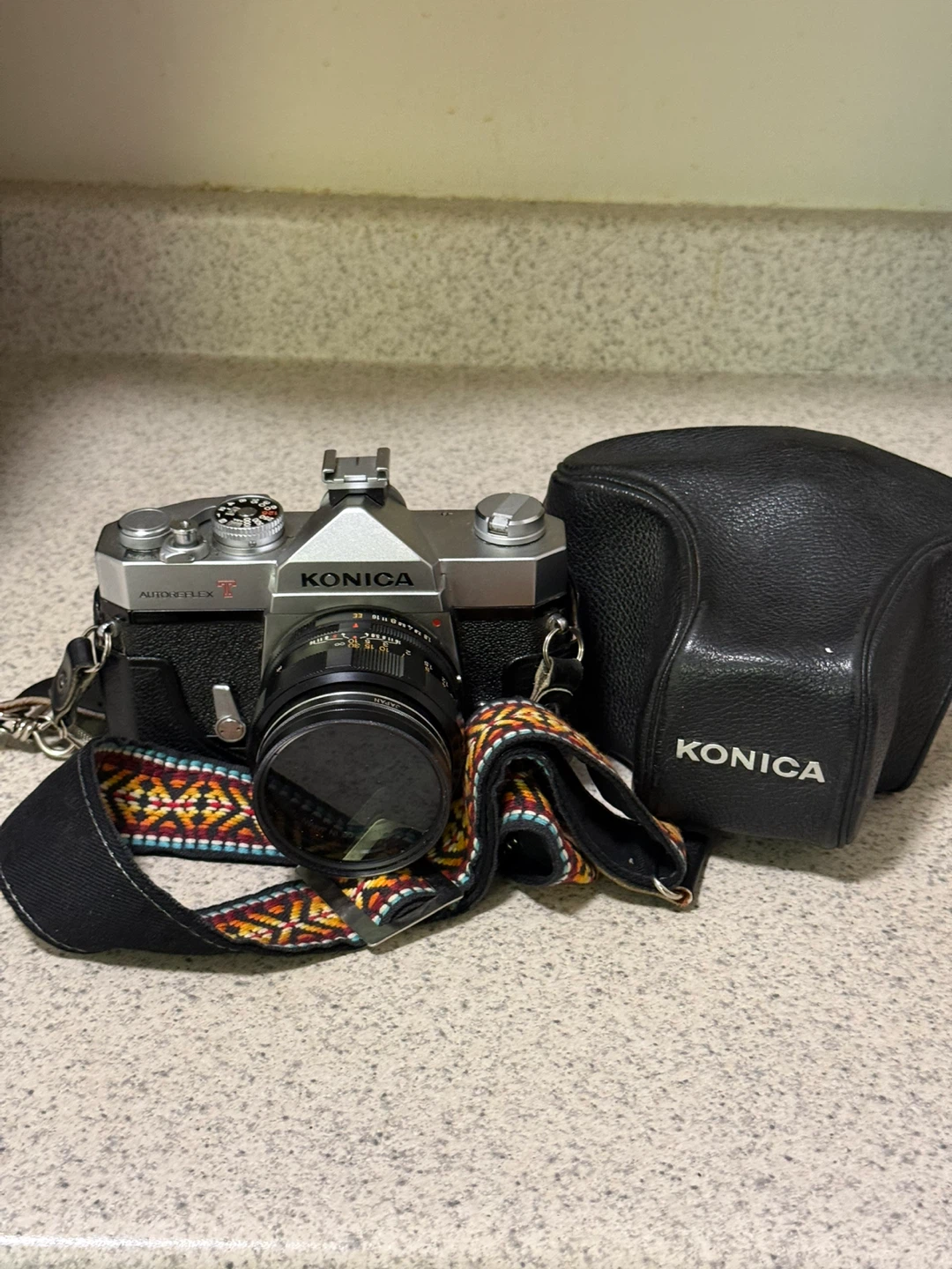 Konica Autoreflex T SLR Film Camera