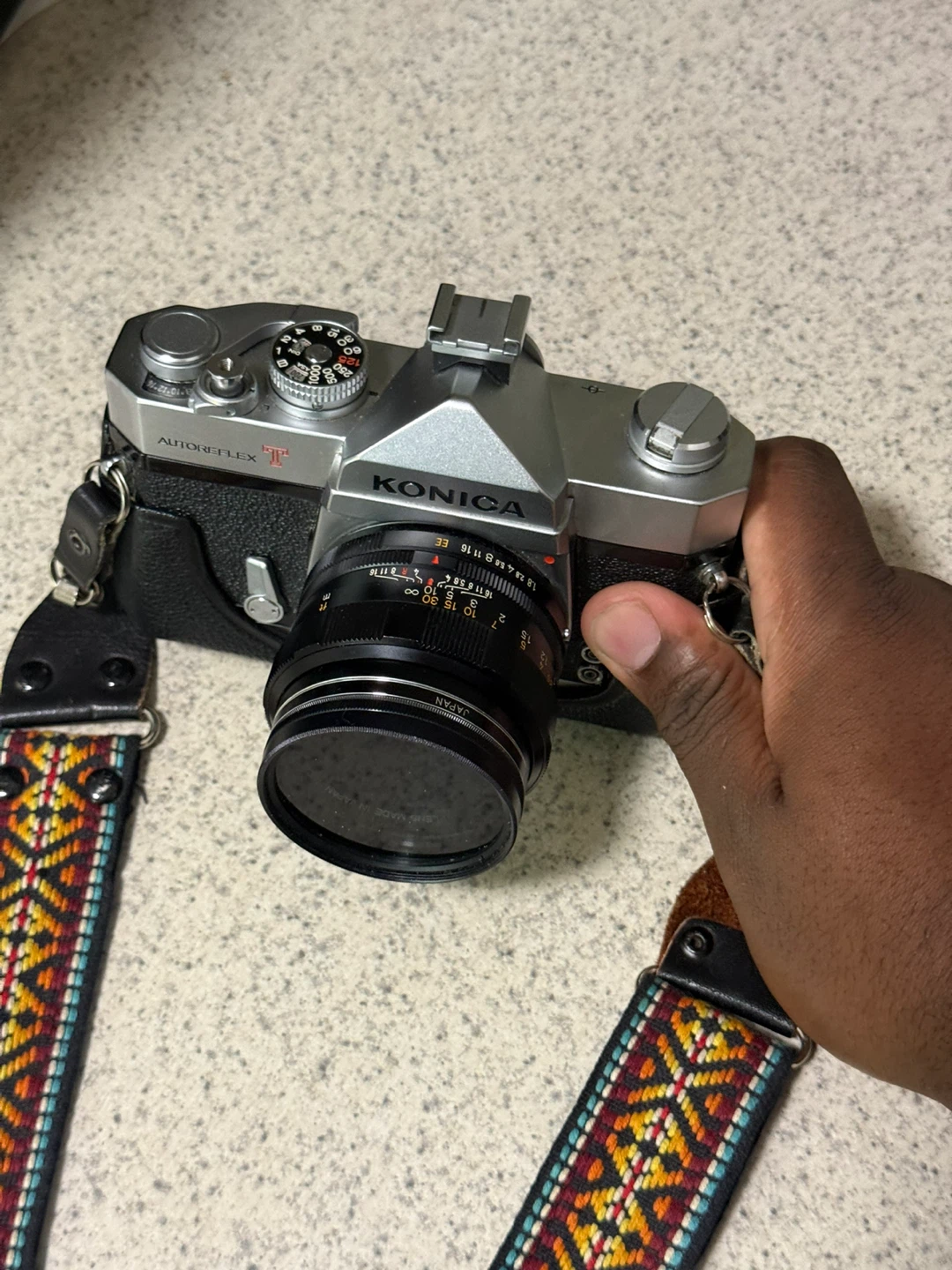 Konica Autoreflex T SLR Film Camera - photo 4
