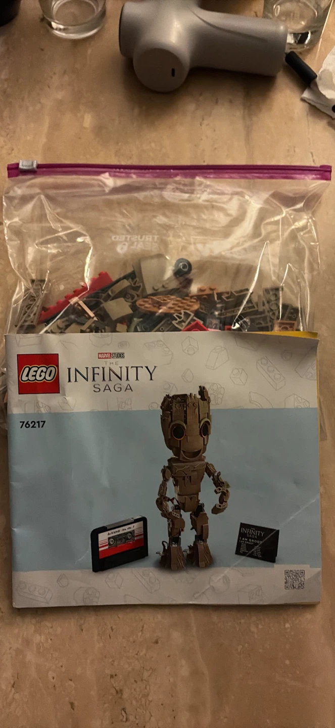 LEGO Marvel The Infinity Saga I Am Groot 76217