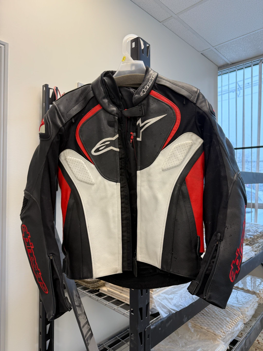 Alpinestars Leather Motorcycle Jacket