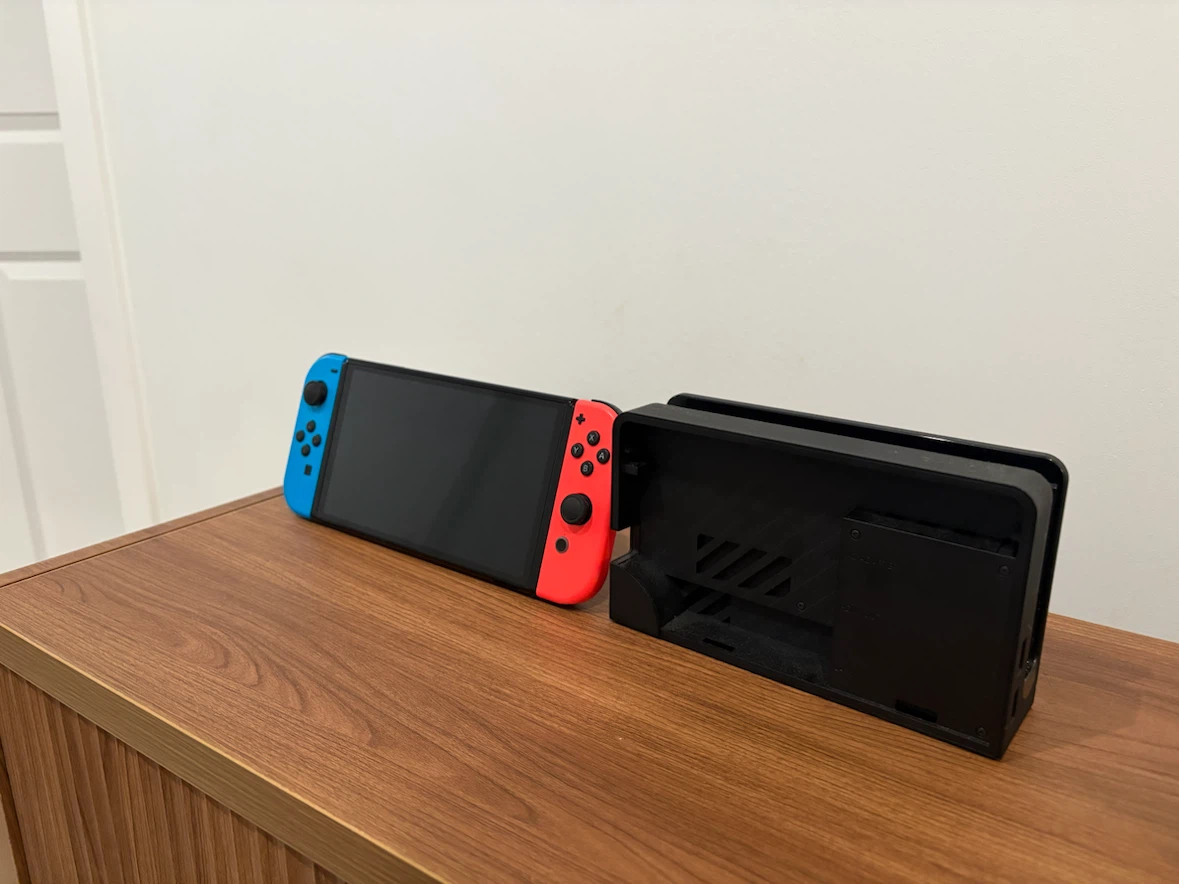 Nintendo Switch Console OLED - Neon Blue/Red - photo 2
