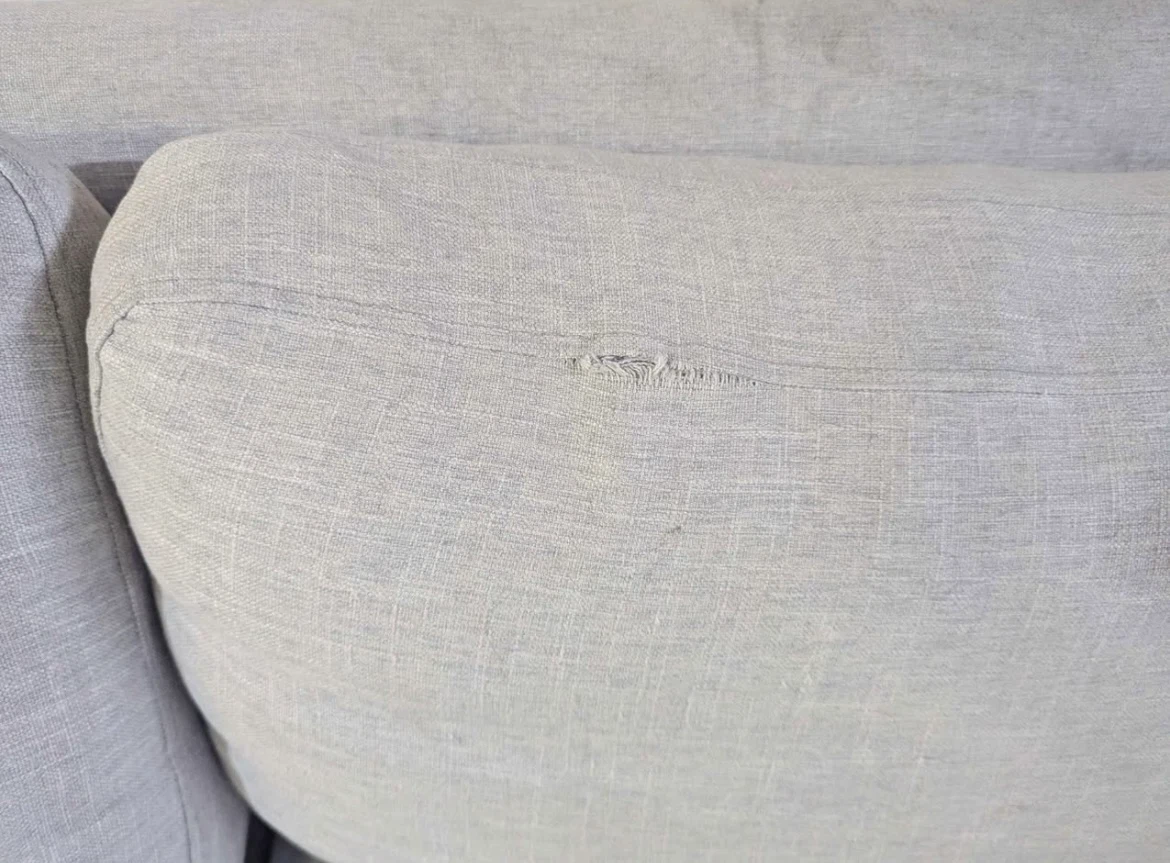 Light Grey Fabric Konto Sofa - photo 4