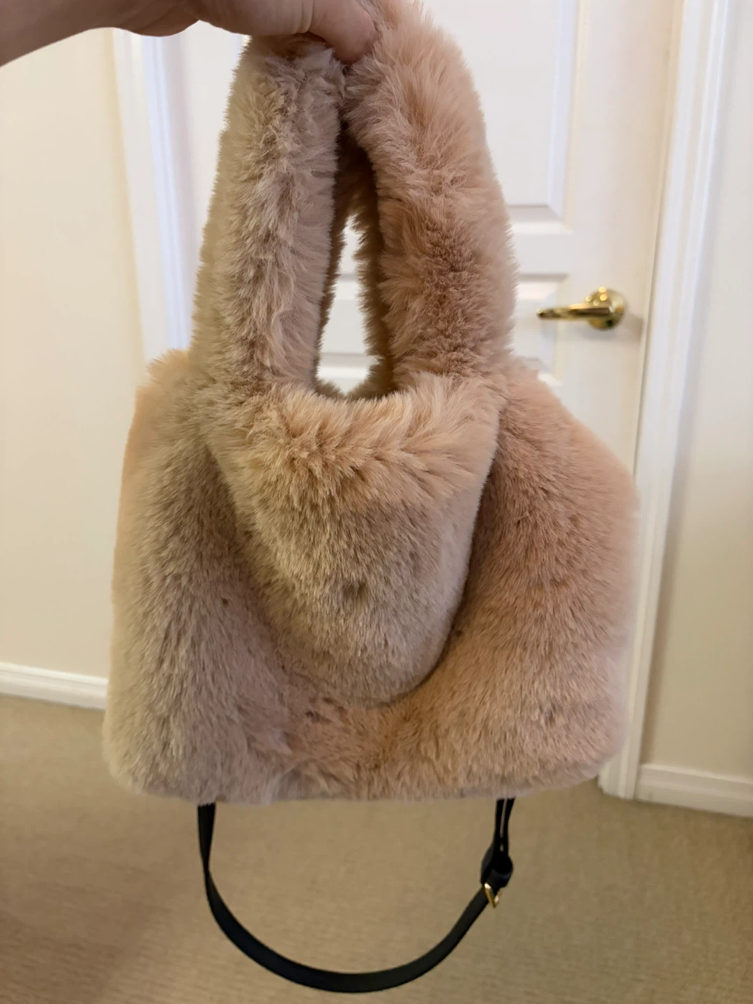 Maia Maia Faux Fur Handbag from Korea