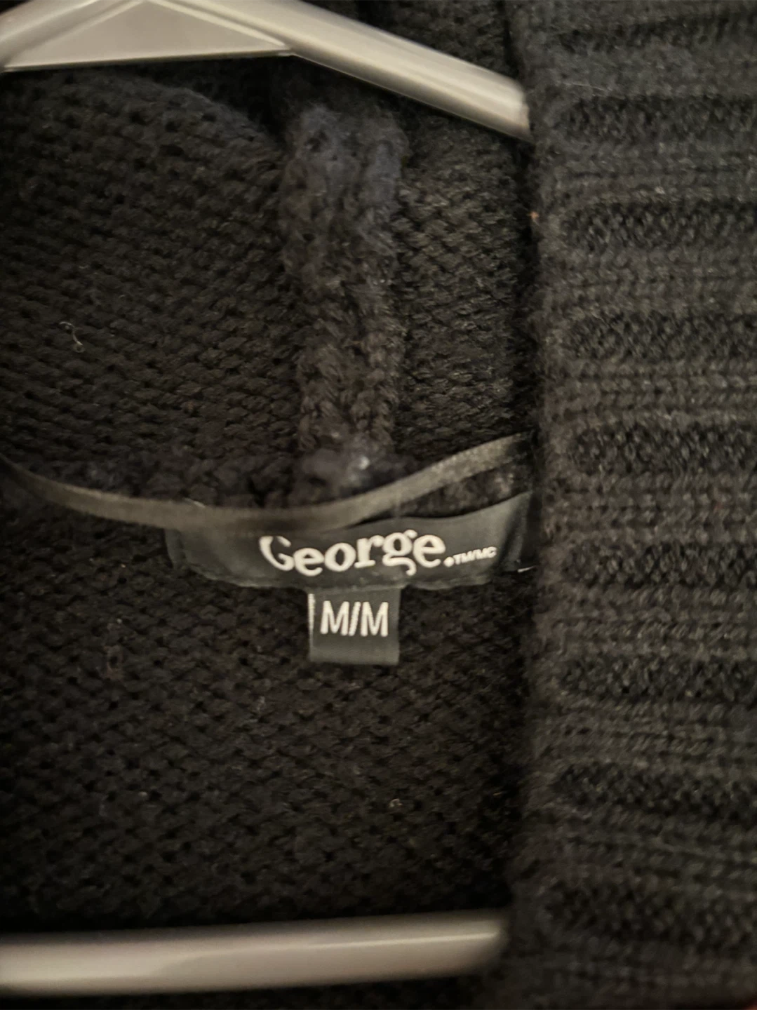 George Black Patterned Cardigan - photo 2