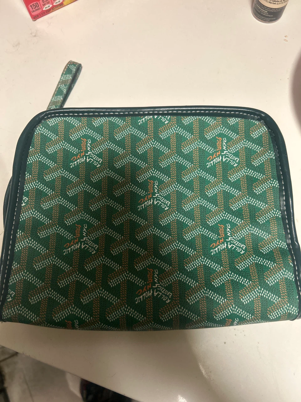 Rollaholic NYC Green Pattern Pouch - photo 2