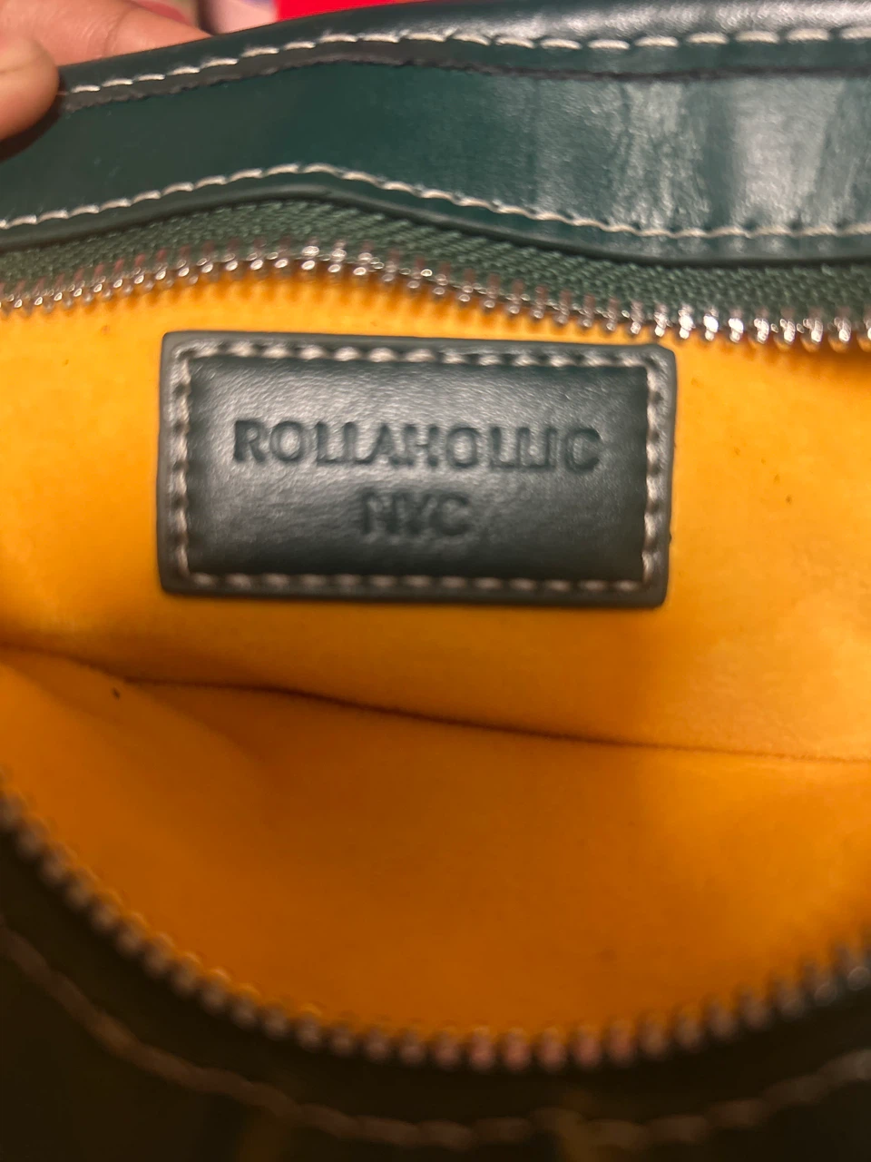 Rollaholic NYC Green Pattern Pouch - photo 3