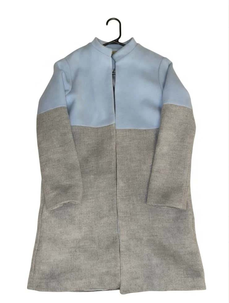 Collezione Casual Chic Two-Tone Coat Size 36