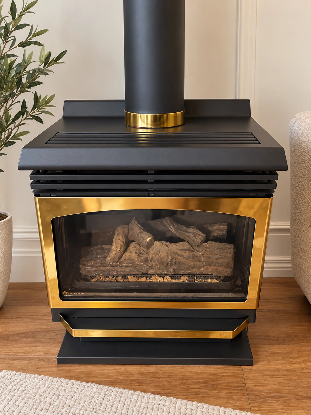 Insta-Flame Gas Fireplace Stove 🏈