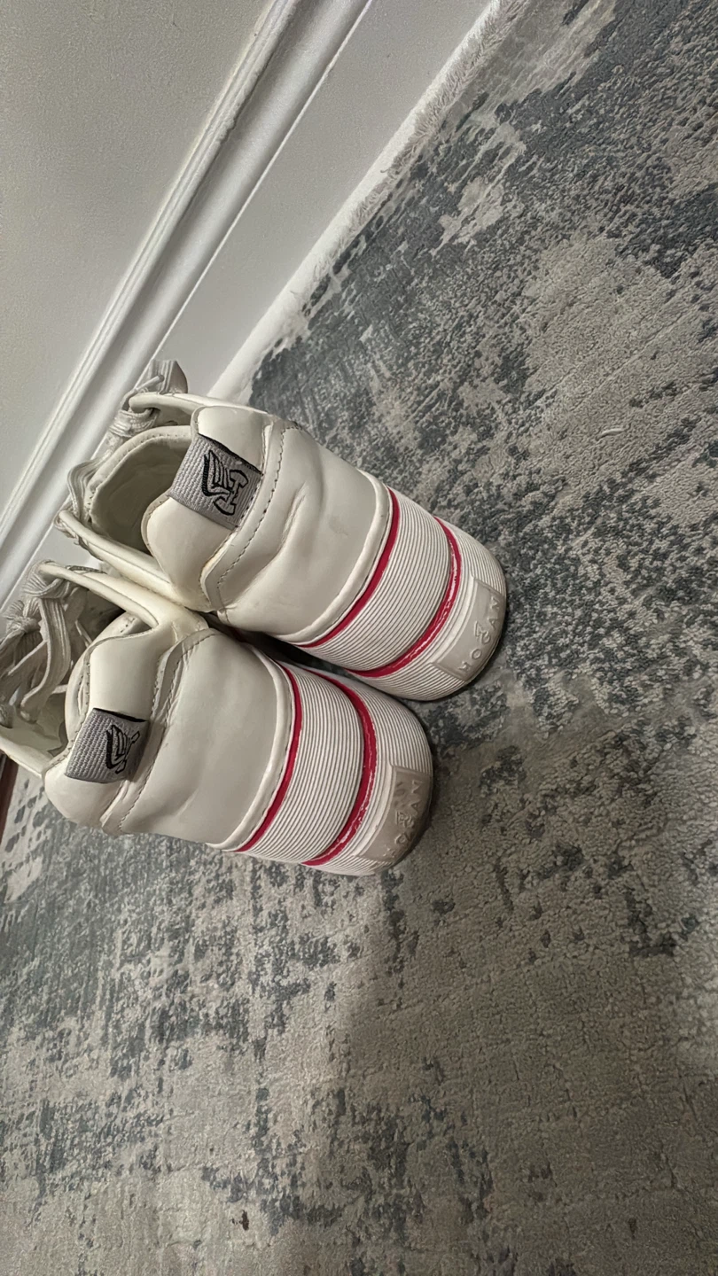 Hogan white leather platform sneakers - photo 3