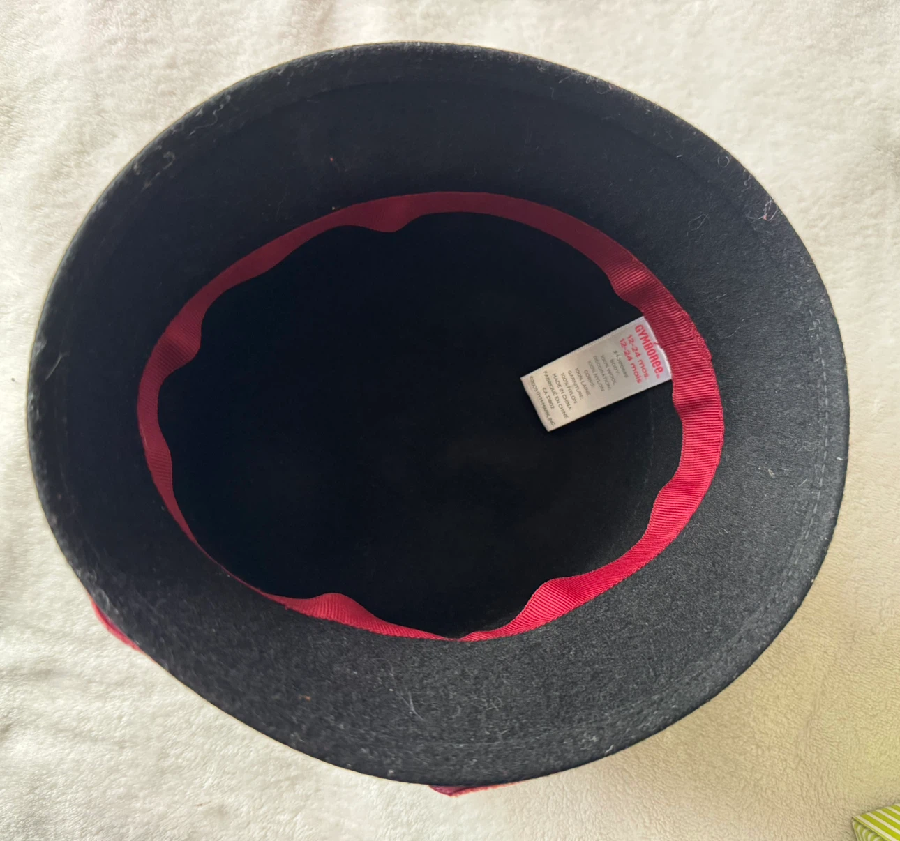 Gymboree Black Felt Bow Hat - photo 2