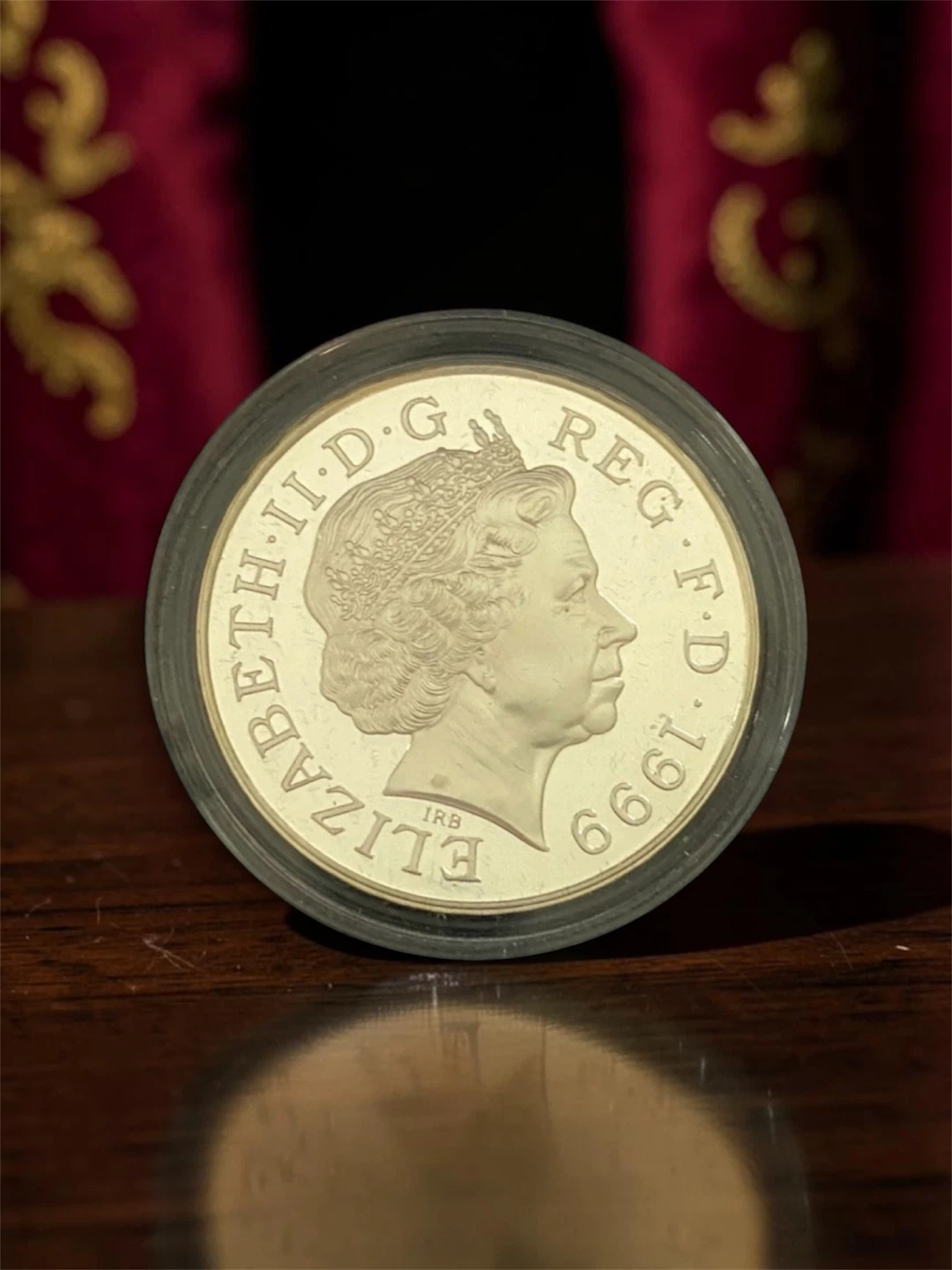1999 United Kingdom Millennium Five Pounds Silver Coin