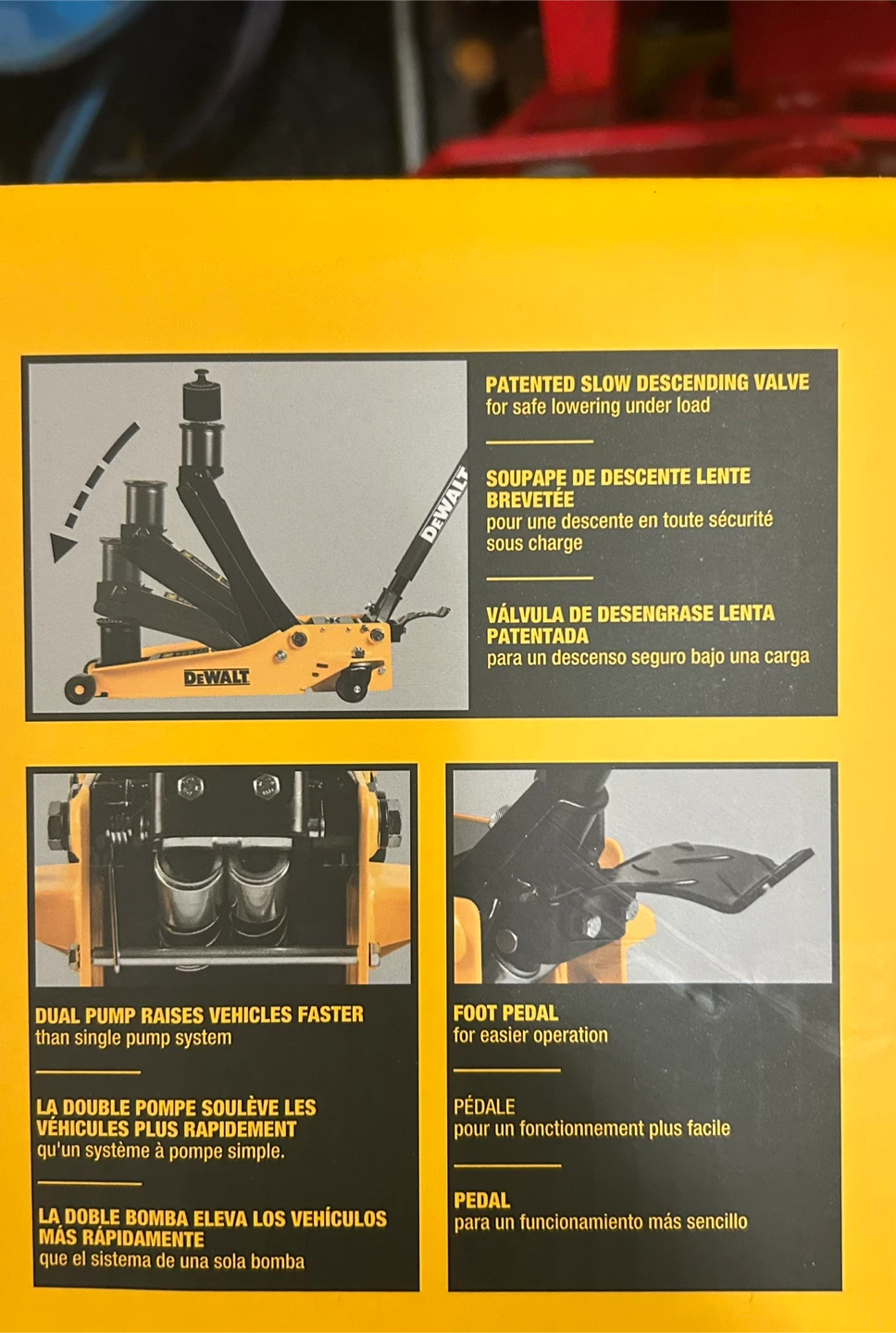 Dewalt 3 Ton Floor Jack - photo 5