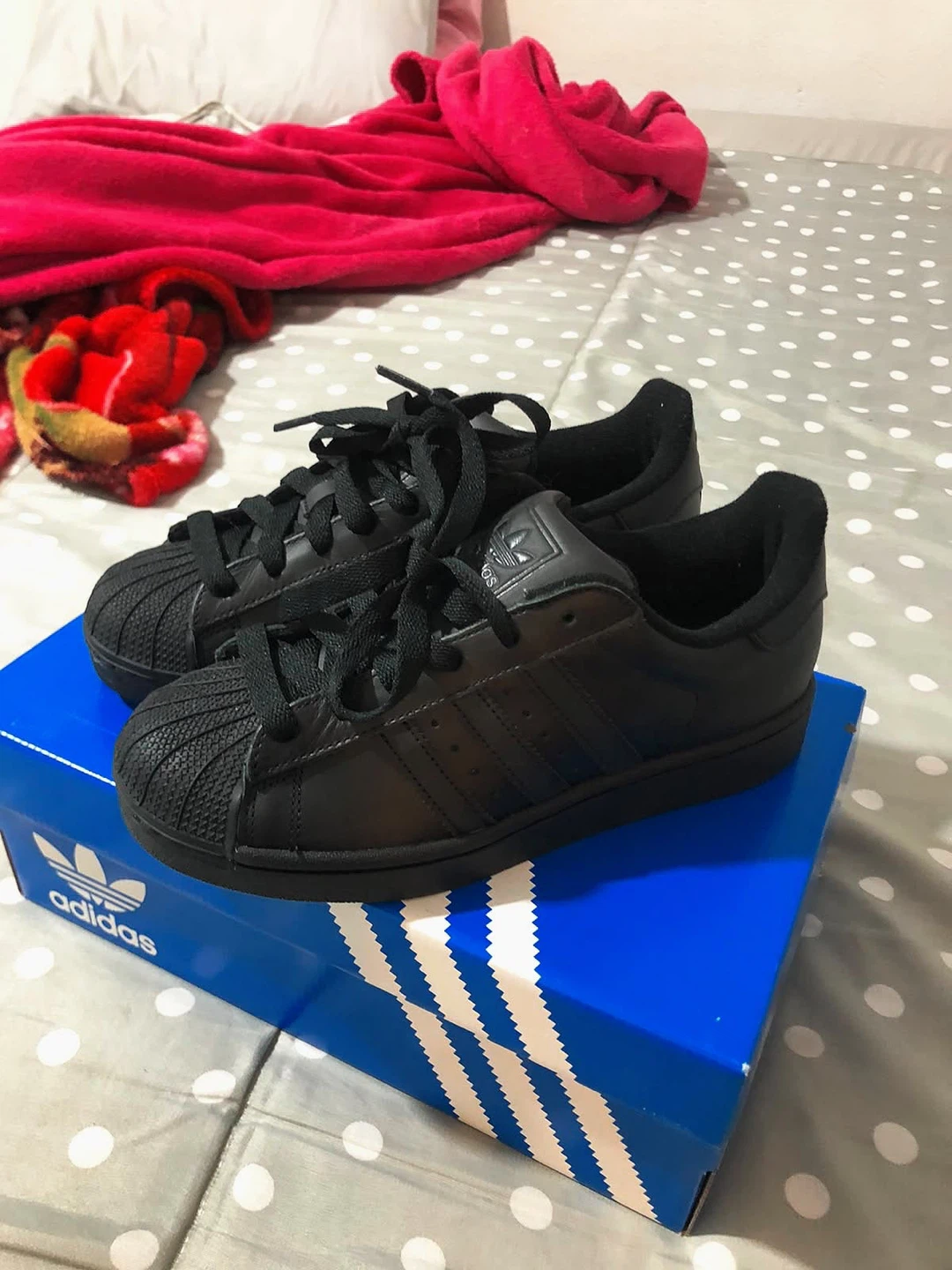 Adidas Superstar Black Sneakers