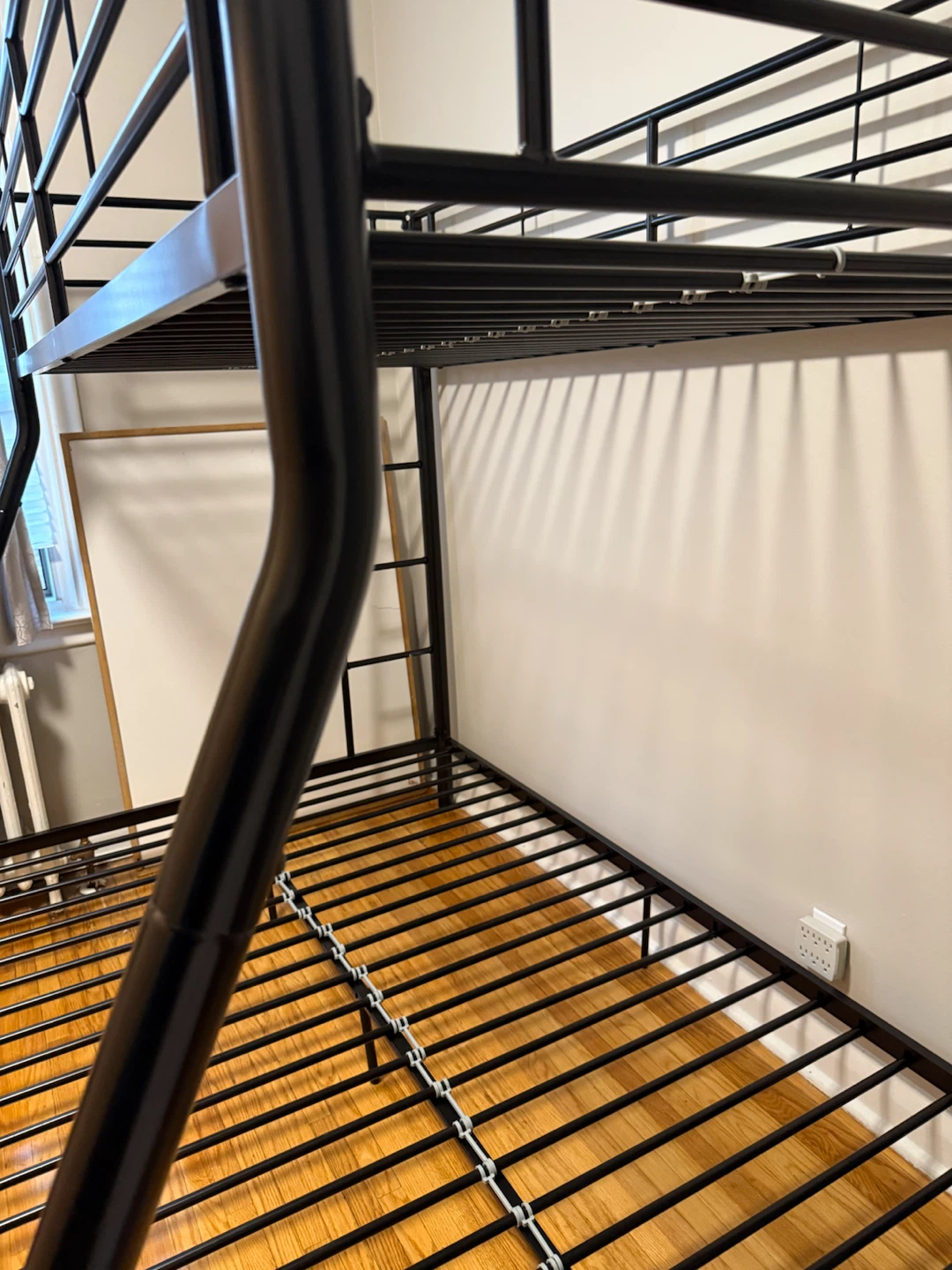 Black Metal Bunk Bed Frame