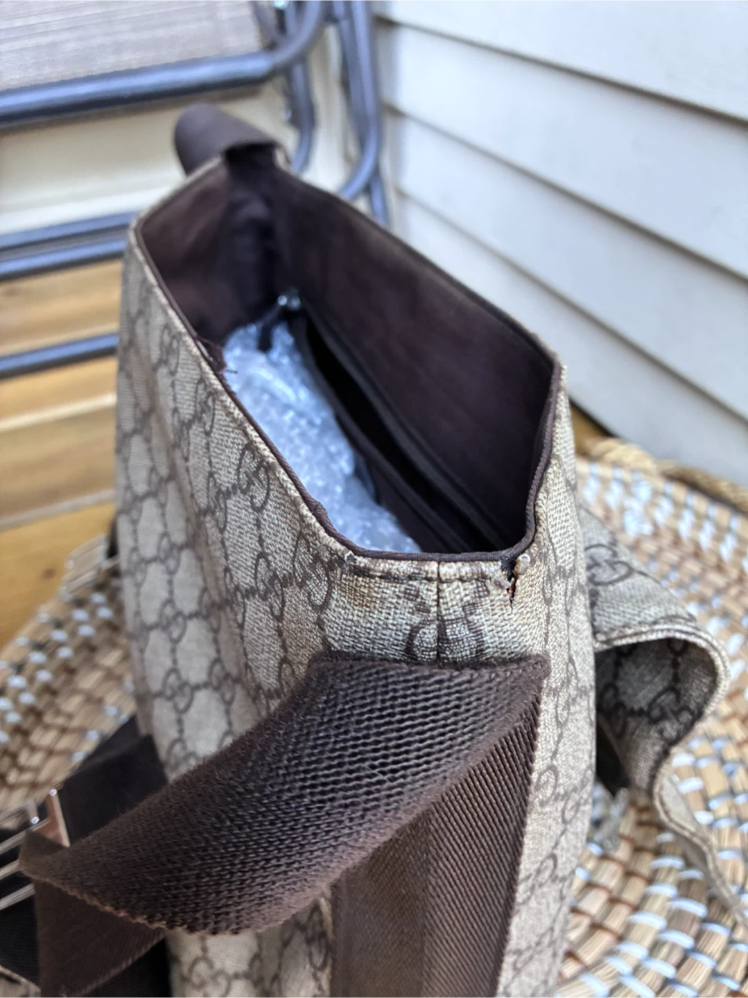 Gucci crossbody( unisex) authentic - photo 3