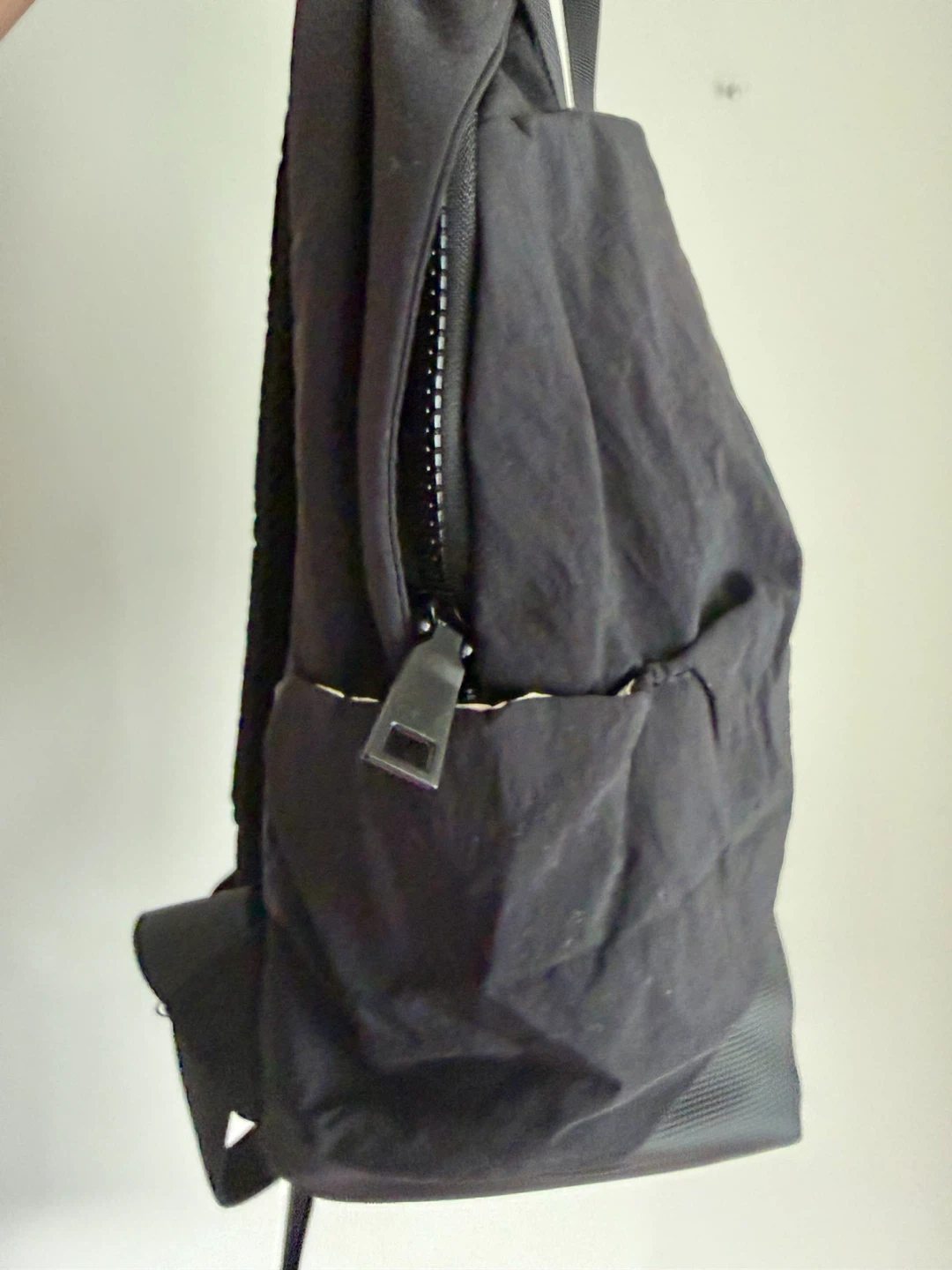 Black Nylon Small Backpack - photo 4