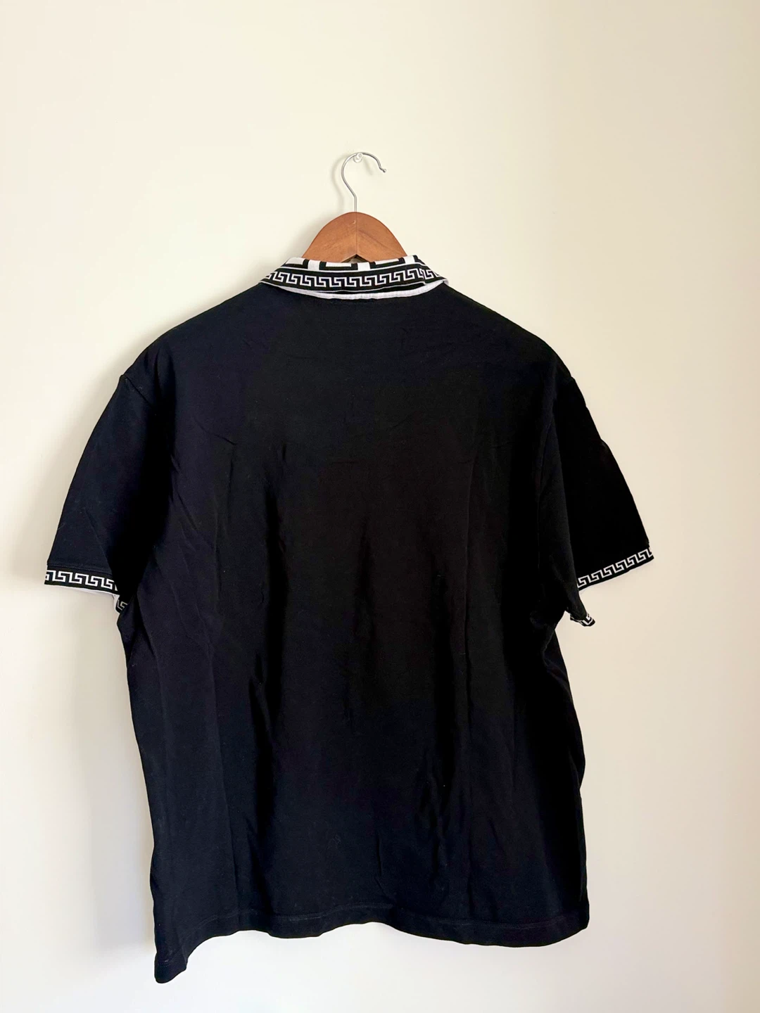Versace Men's Polo Shirt Black Size 4XL - photo 2