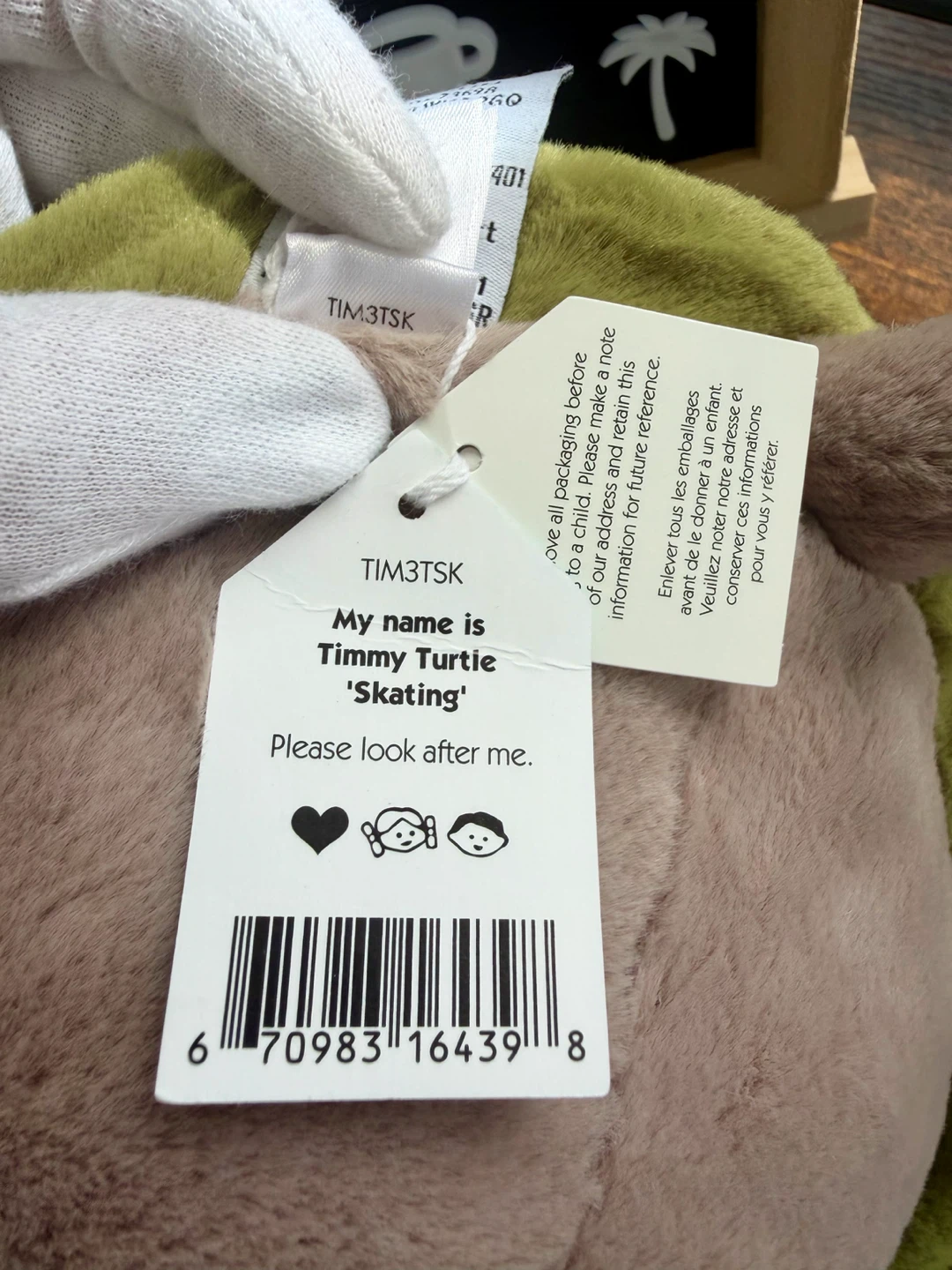 Authentic Jellycat Timmy Turtie Skating - photo 5
