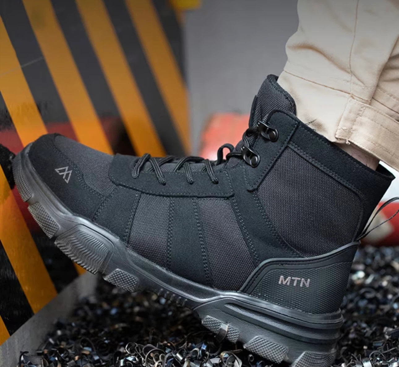 MTN Black Safety Boots - photo 4