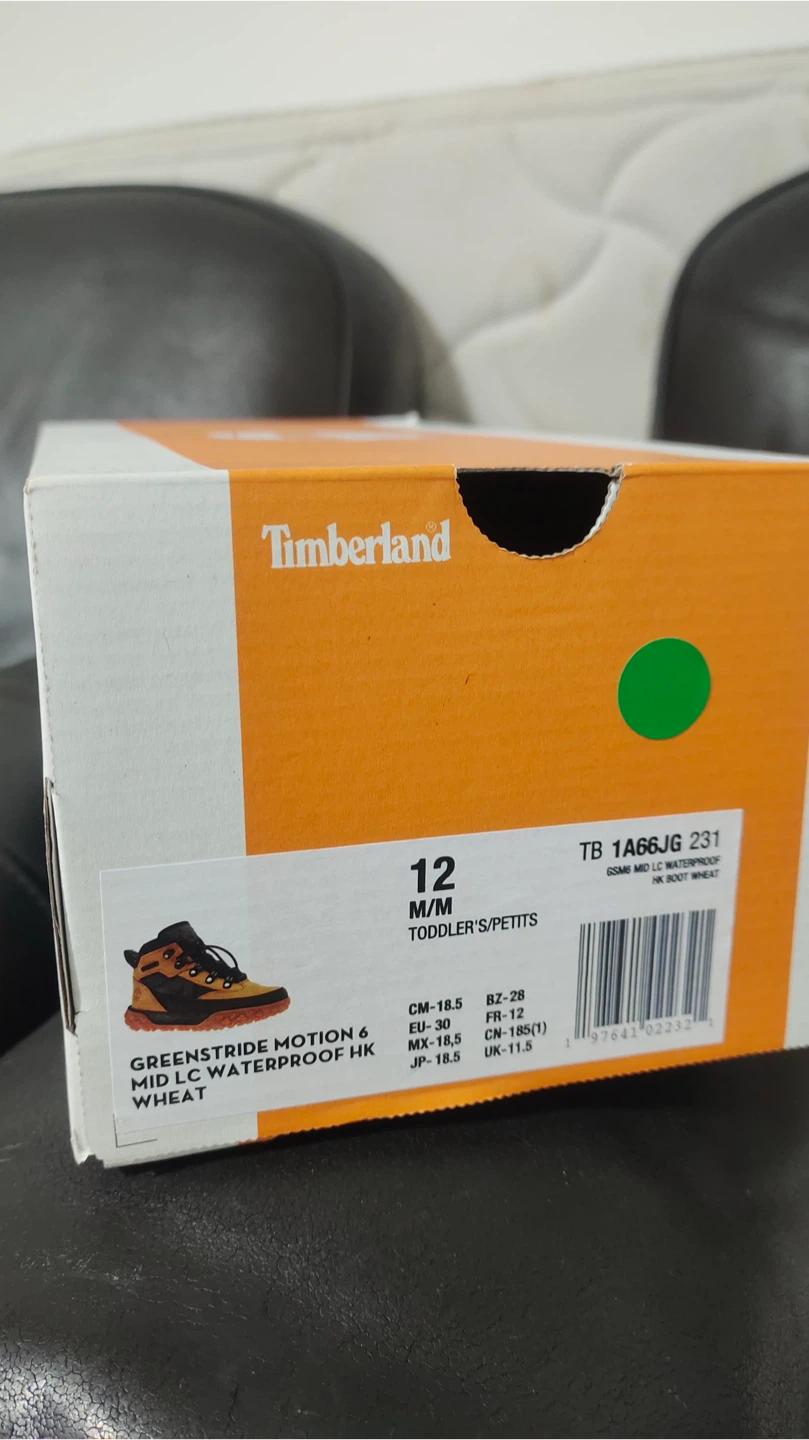 Timberland Greenstride Motion 6 Toddler Boots Size 12 - photo 3