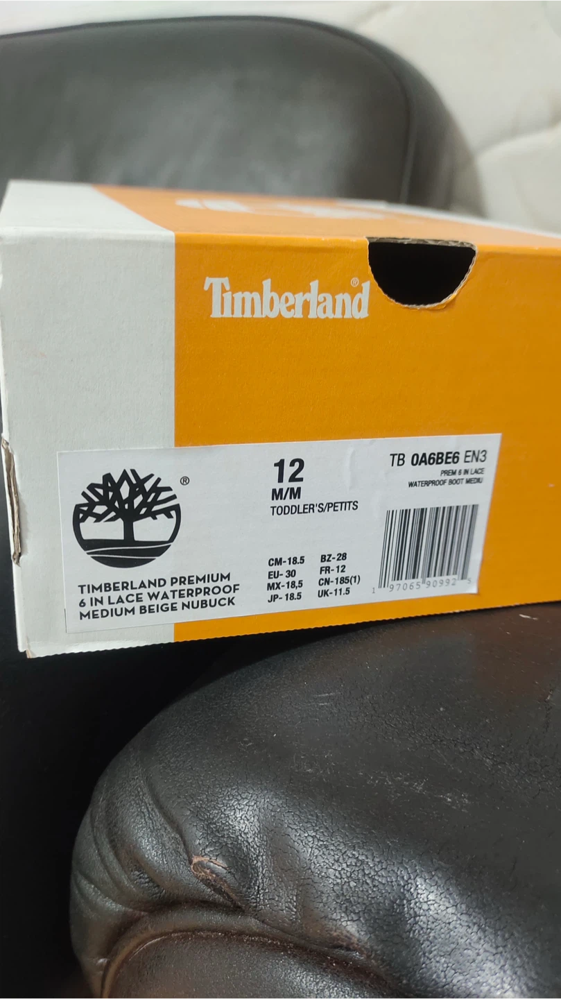 Timberland Premium 6-Inch Waterproof Boots - Toddler Size 12 - photo 3