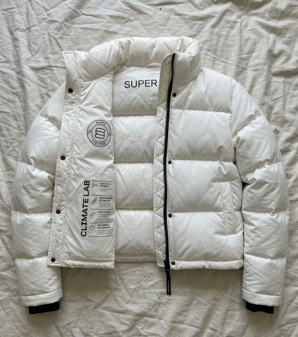 Super Puff White Puffer Jacket