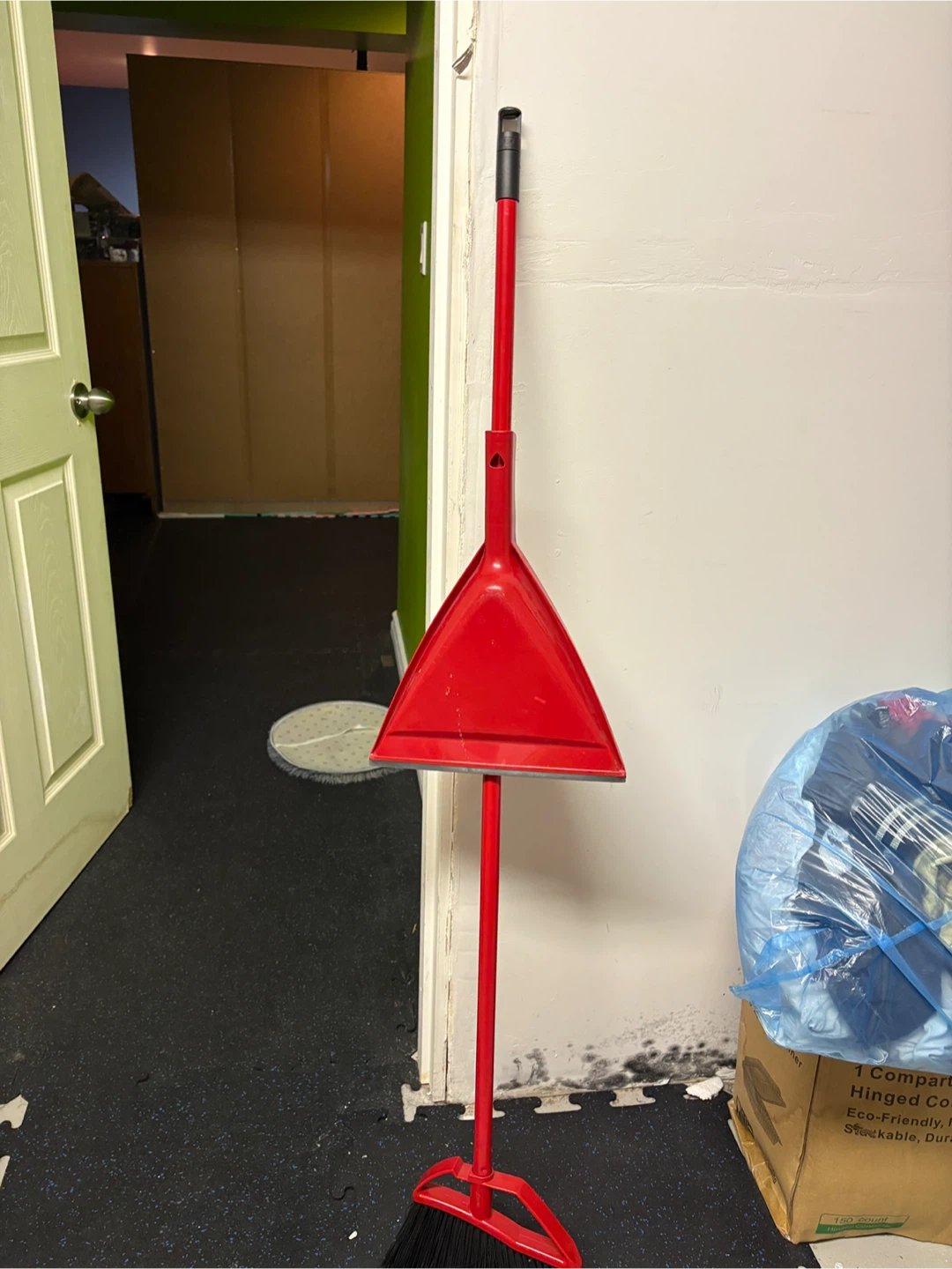 Broom, dustpan and mop bucket set - photo 2