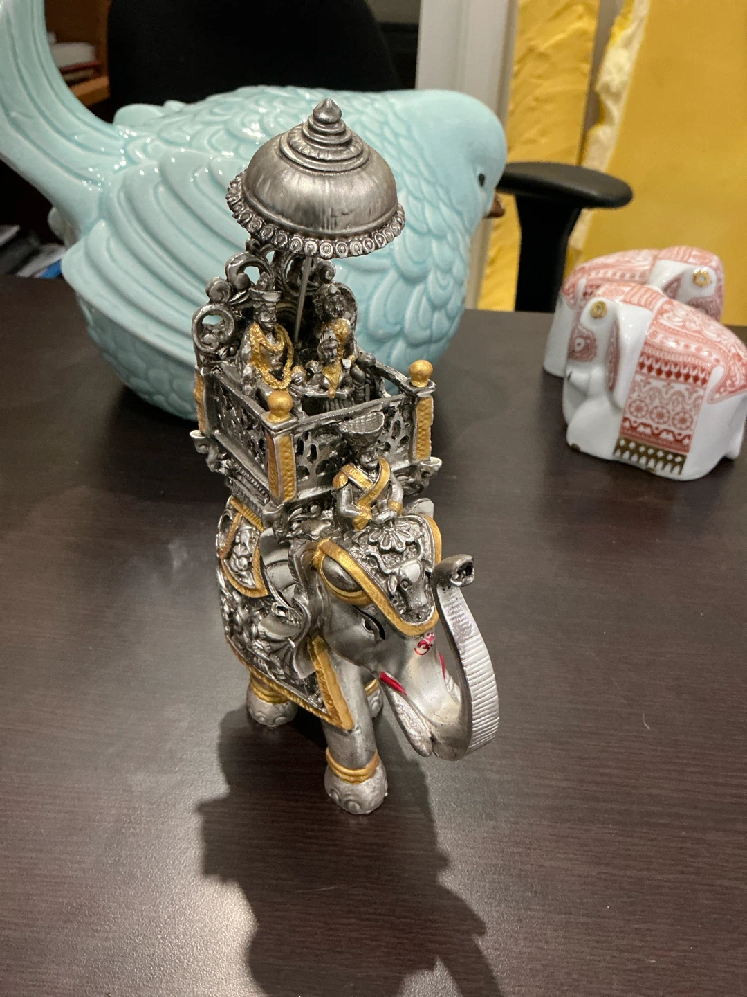 Decorative Royal Elephant Figurine - photo 2