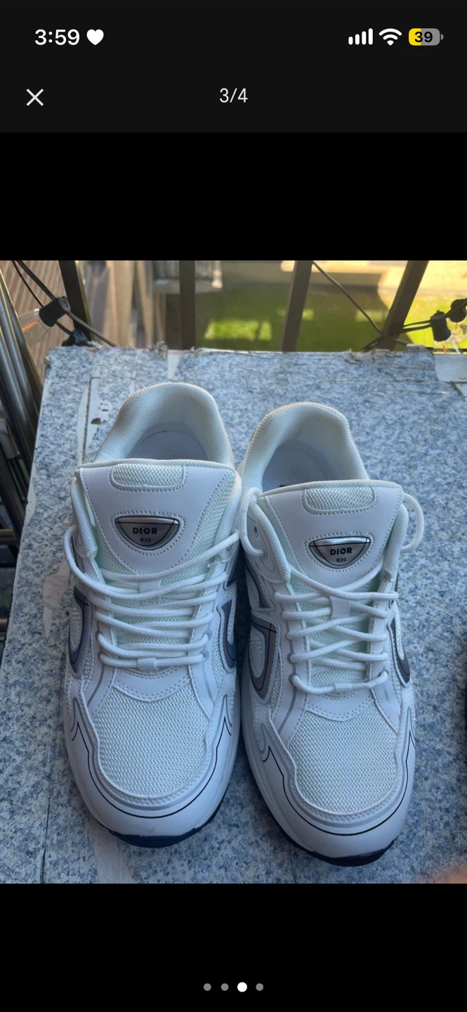 Dior B30 White Sneakers