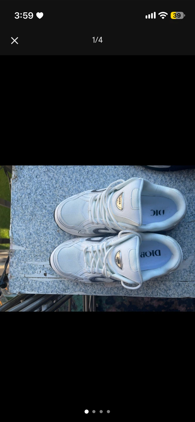 Dior B30 White Sneakers - photo 2
