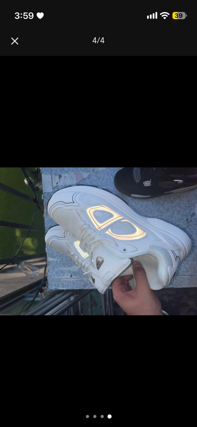 Dior B30 White Sneakers - photo 4