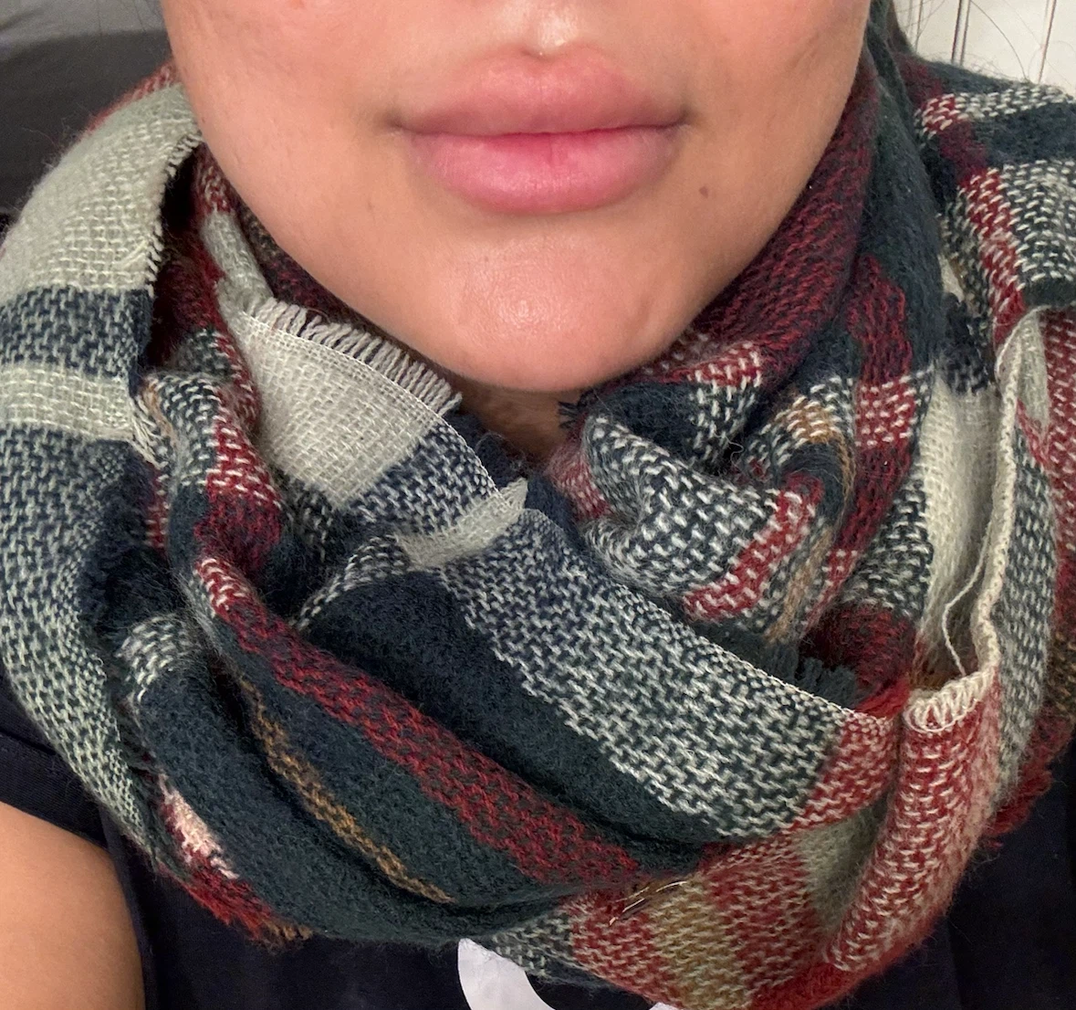 Red & Blue Neck Warmer - photo 2