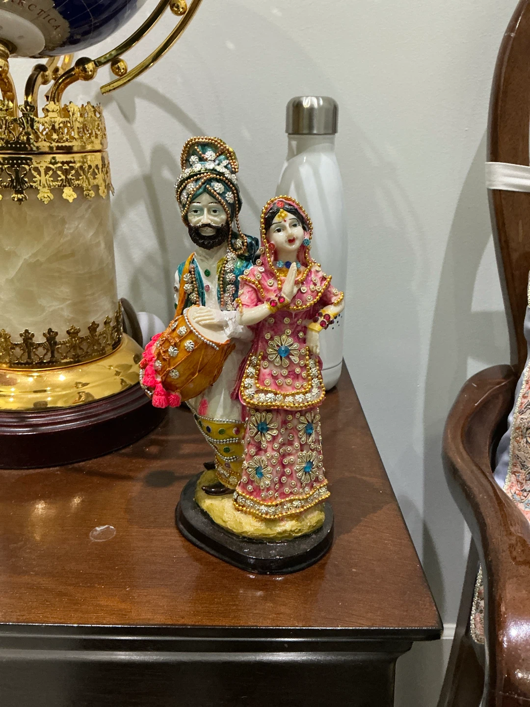 Traditional Punjabi Couple Figurines