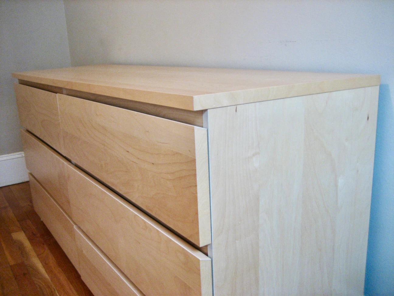IKEA MALM 6-Drawer Chest, Light Wood - photo 2
