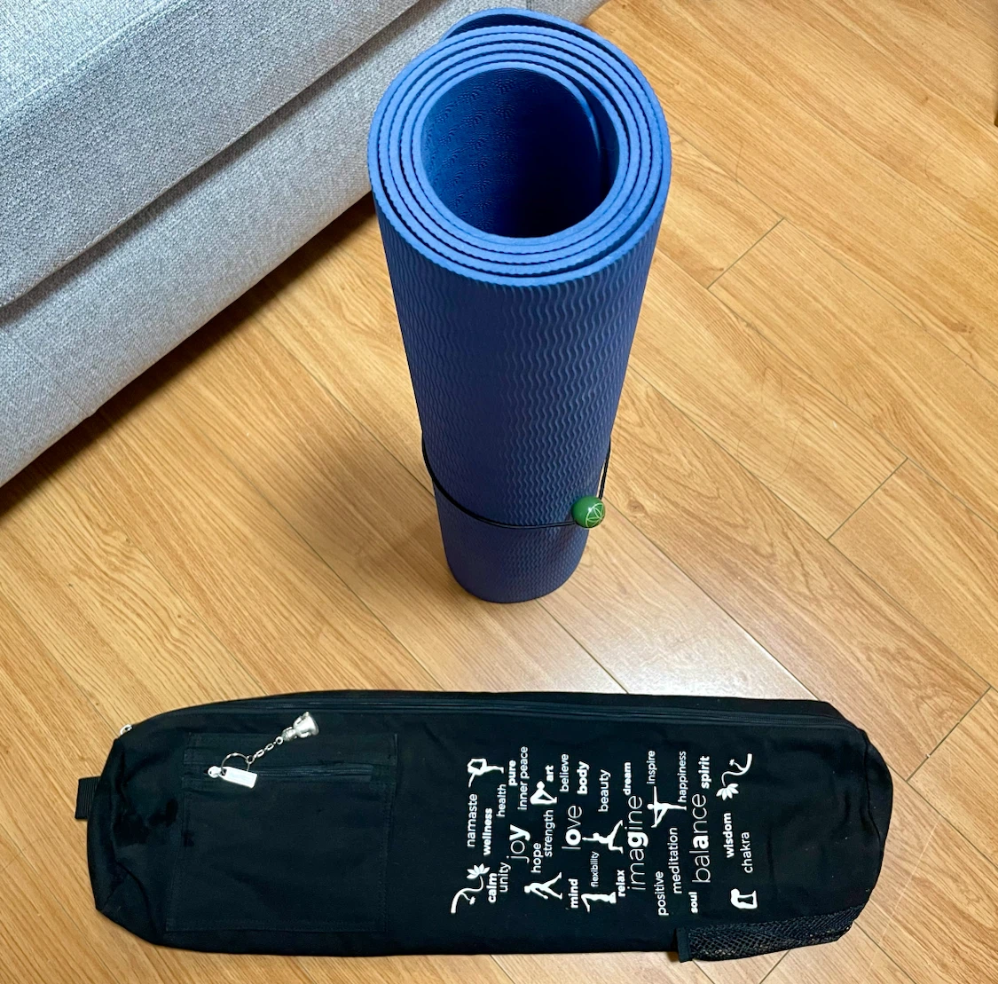 Yoga Mat with Carrying Case