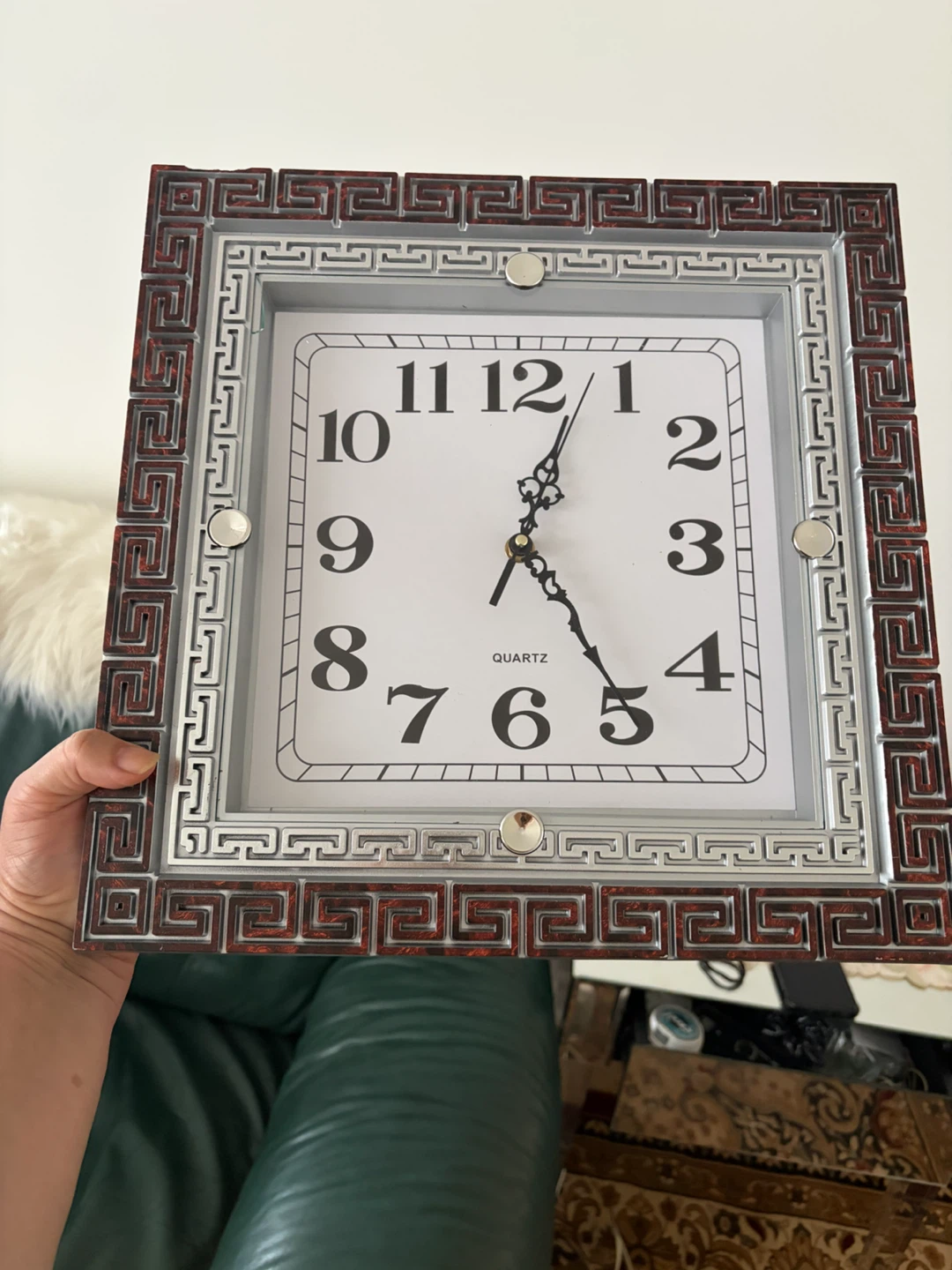 Square Quartz Wall Clock