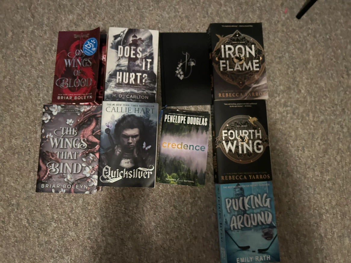Assorted Romance and Fantasy Novels