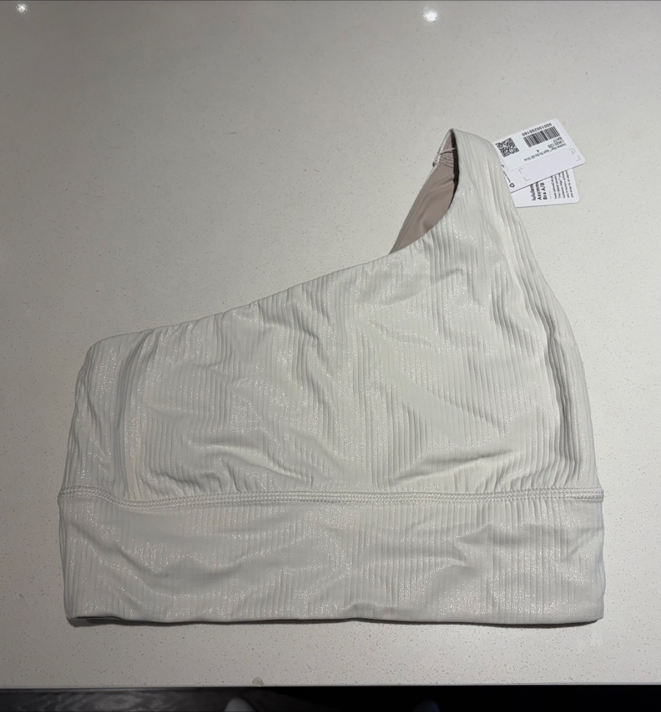 Lululemon Align Asymmetrical Bra Shine Size 4 - photo 3