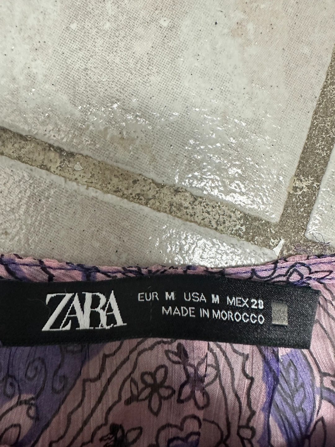 ZARA Paisley Print Blouse - photo 2