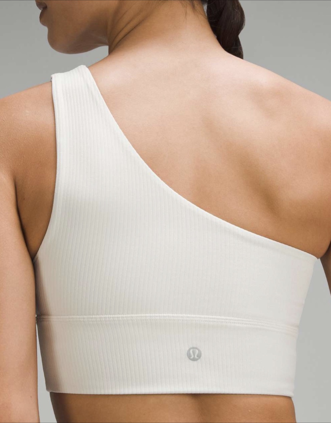 Lululemon Align Asymmetrical Bra Shine Size 4 - photo 2