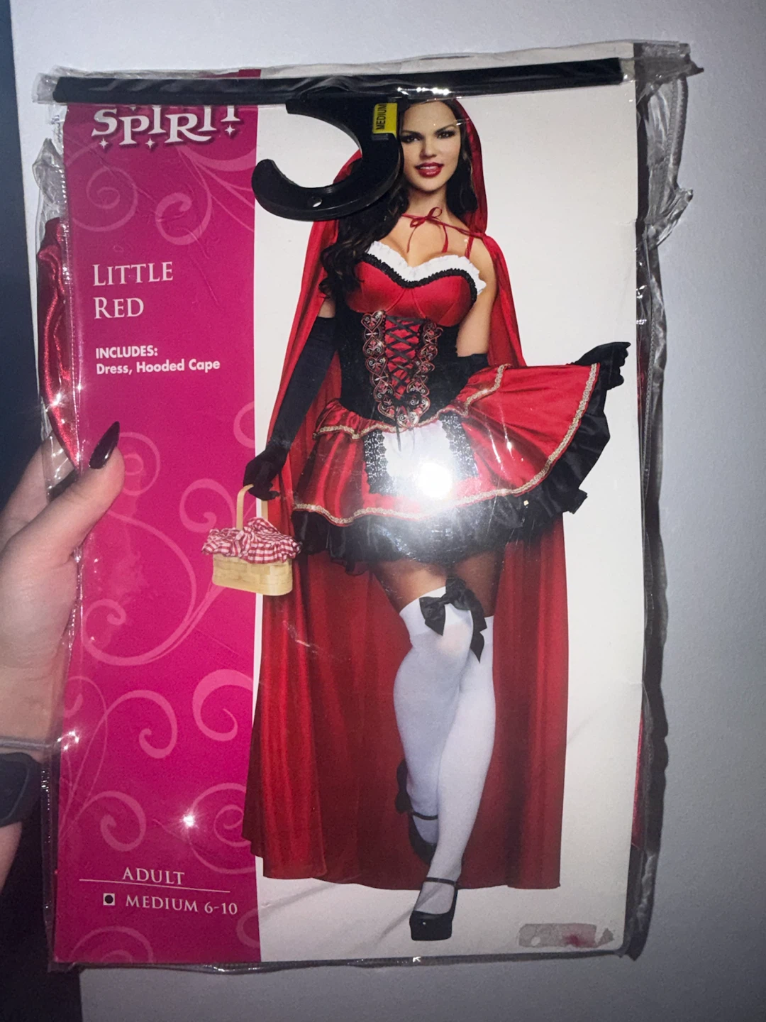 Spirit Little Red Adult Costume