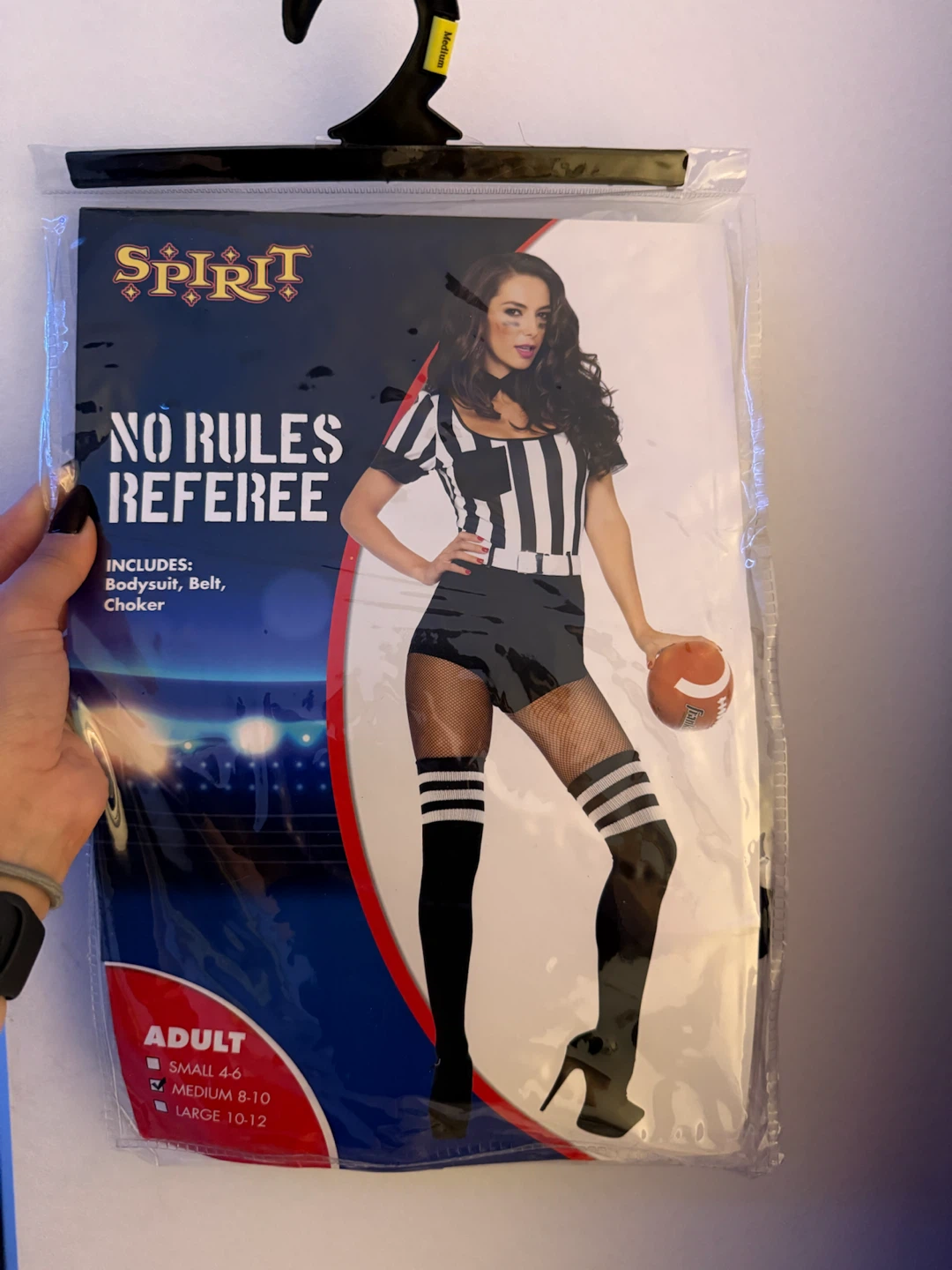 Spirit No Rules Referee Costume Medium