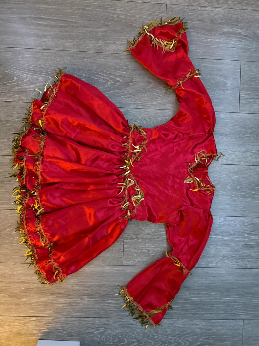 Children's Red Costume Set