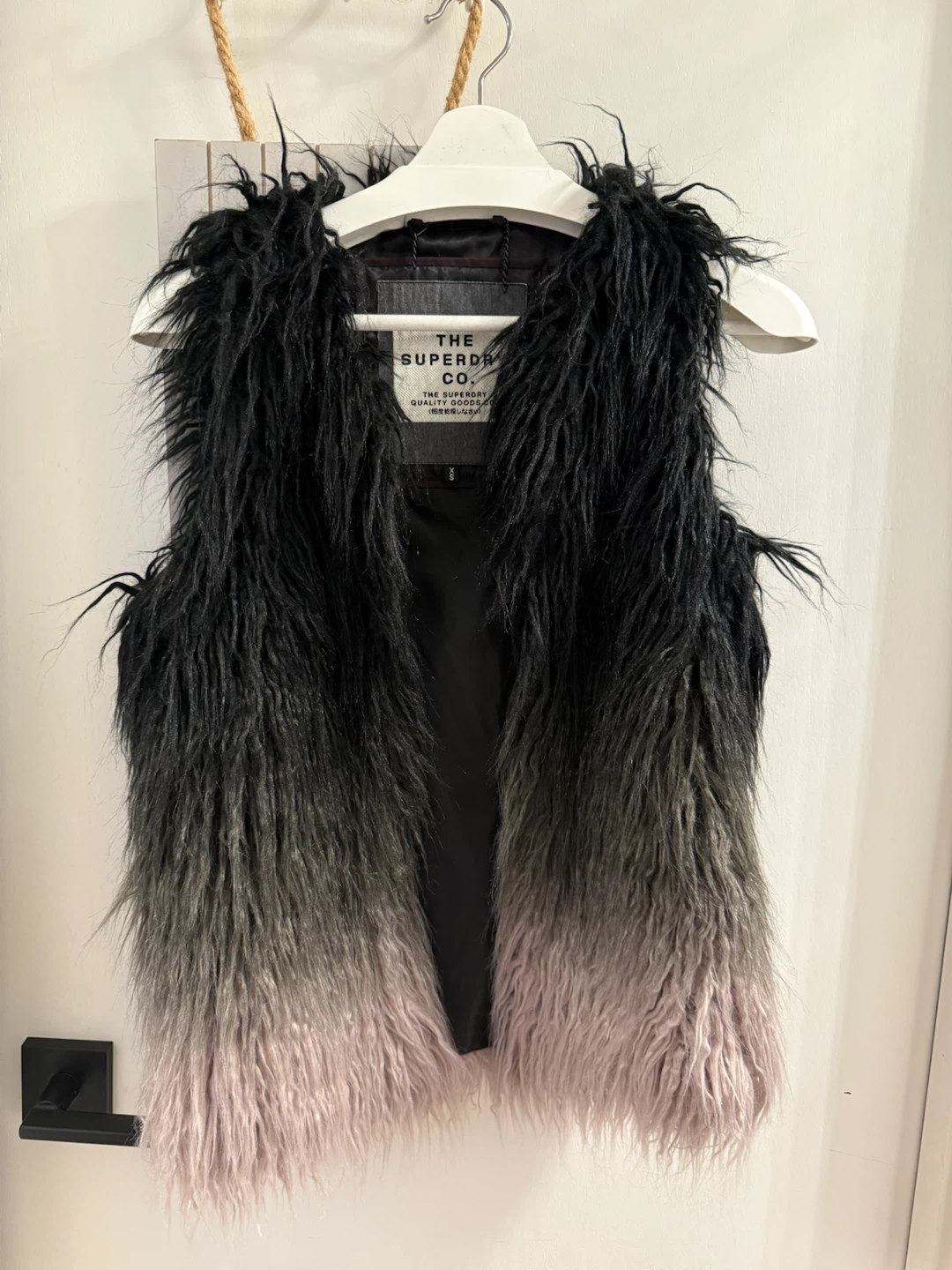 Ombre Faux Fur Vest