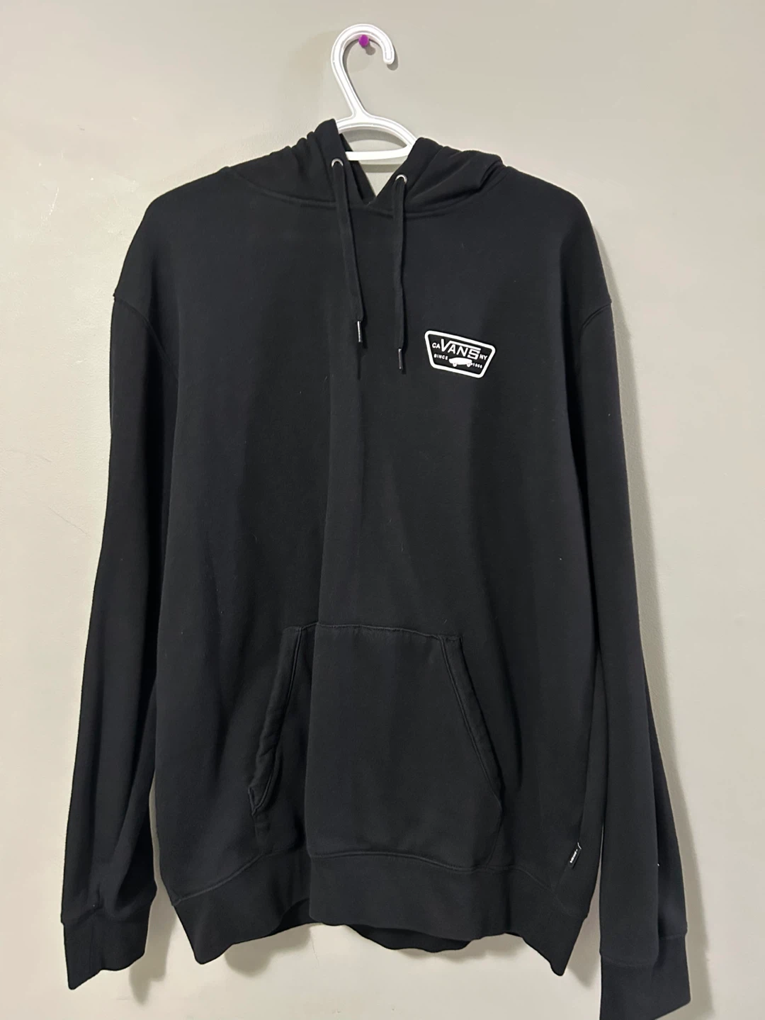 Vans Black Hoodie size L